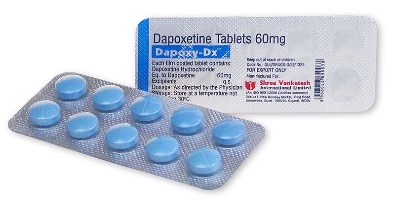 Dapoxetine, médicament pour retarder l'éjaculation