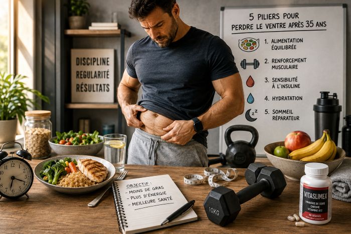 Prise de poids abdominale chez l'homme : comment l'éviter ? Nos conseils